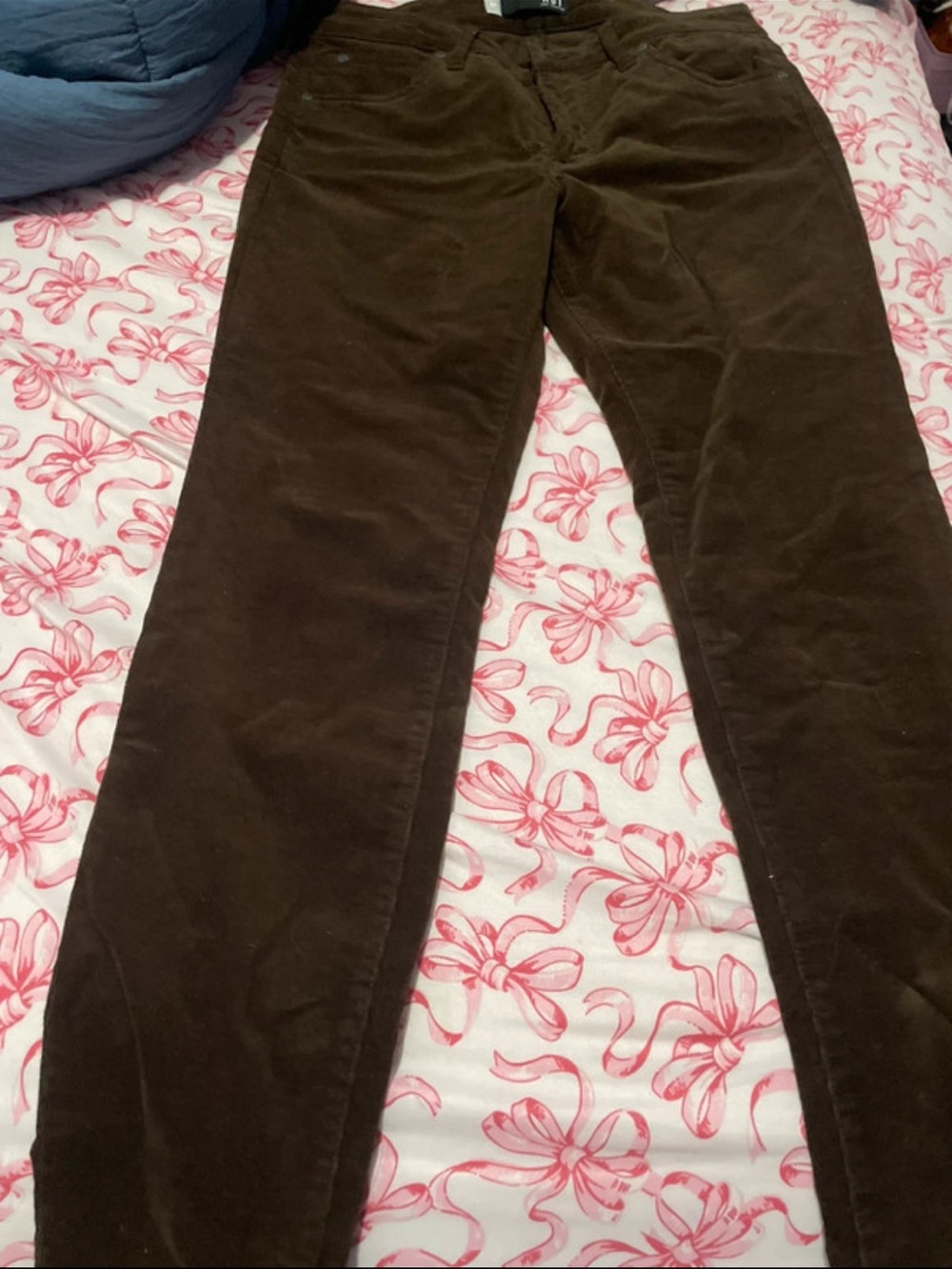 Kut from the Kloth Dark Brown Straight Leg Corduroy Jeans